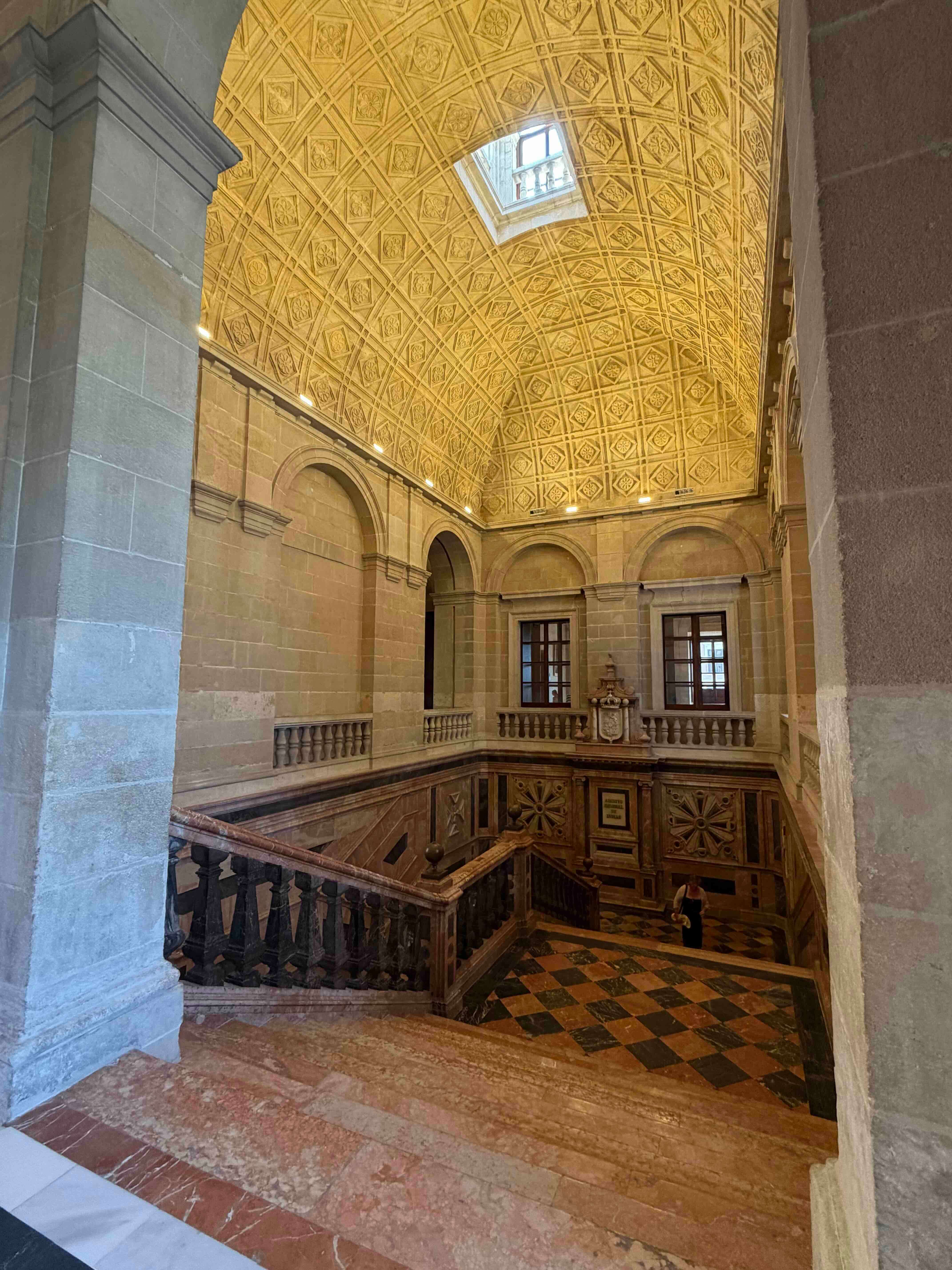 Visite des Archives Générales des Indes à Séville